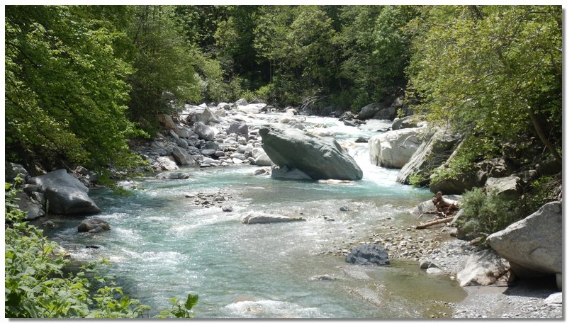 Fiume Tanaro - Turi Pesca Hotel San Carlo Ormea CN