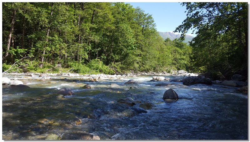 Fiume Tanaro - Turi Pesca Hotel San Carlo Ormea CN