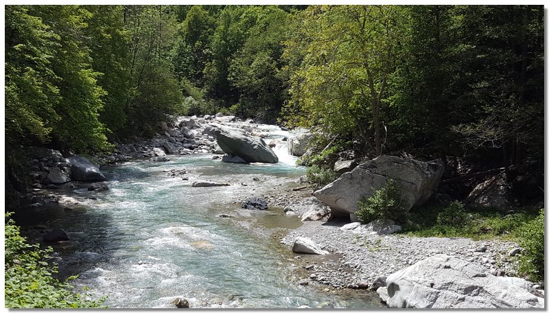 Fiume Tanaro - Turi Pesca Hotel San Carlo Ormea CN