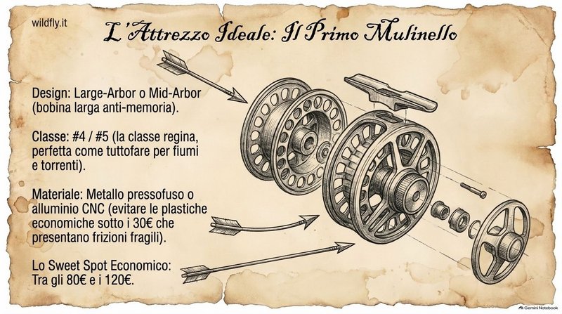 Guida all'acquisto, uso e manutenzione dei Mulinelli da Pesca a Mosca