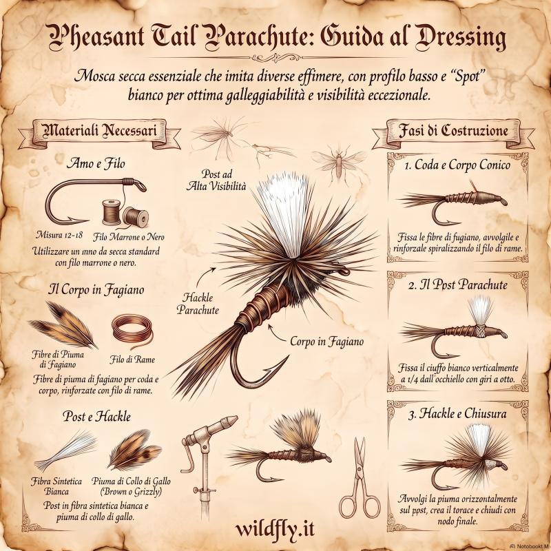 Pheasant Tail Parachute Dressing