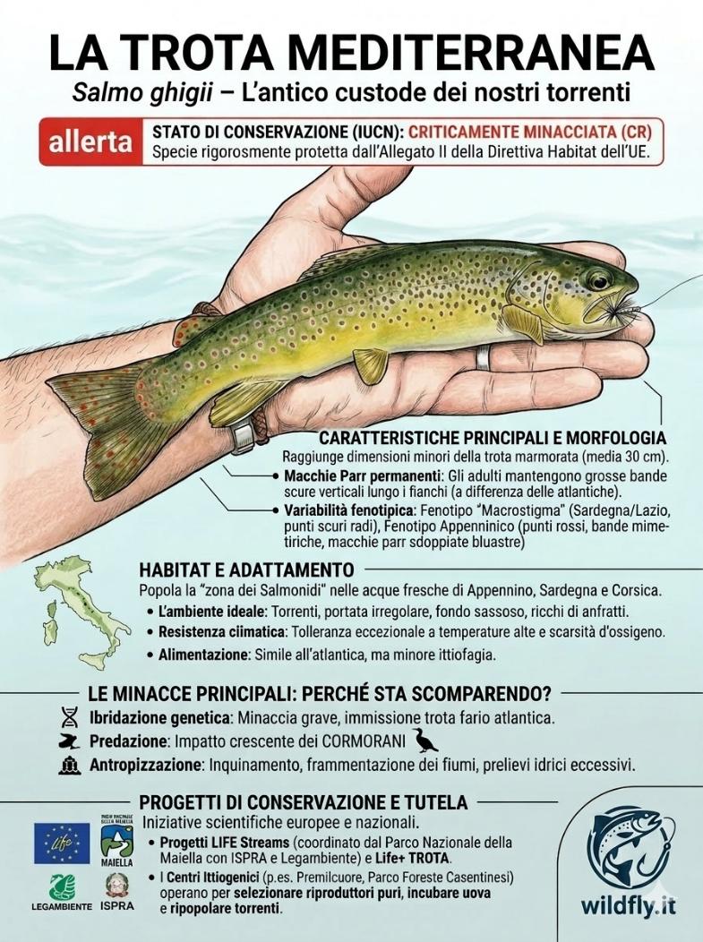 LA TROTA MEDITERRANEA L'antico custode dei nostri torrenti Salmo ghigii, macrostigma o cettii a seconda di chi la trova e la vuole chiamare LA TROTA MEDITERRANEA L'antico custode dei nostri torrenti Salmo ghigii, macrostigma o cettii a seconda di chi la trova e la vuole chiamare