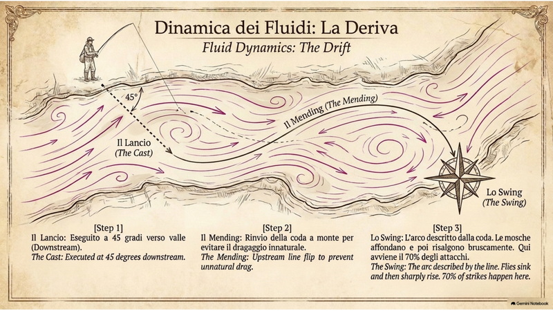 Manuale completo sulla pesca a mosca sommersa - Wet Fly Fishing 
