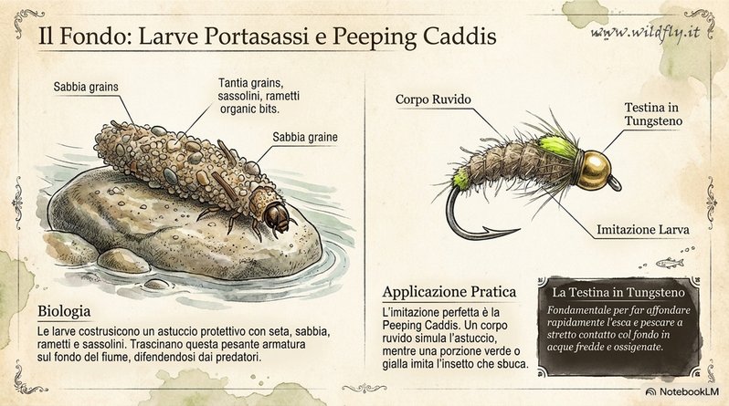I Tricotteri: Biologia, Ciclo Vitale e Strategie di Pesca - Wildfly.it