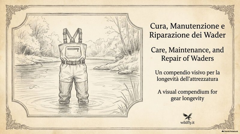 Guida alla Manutenzione e Riparazione dei Waders Wader Maintenance and Repair Guide